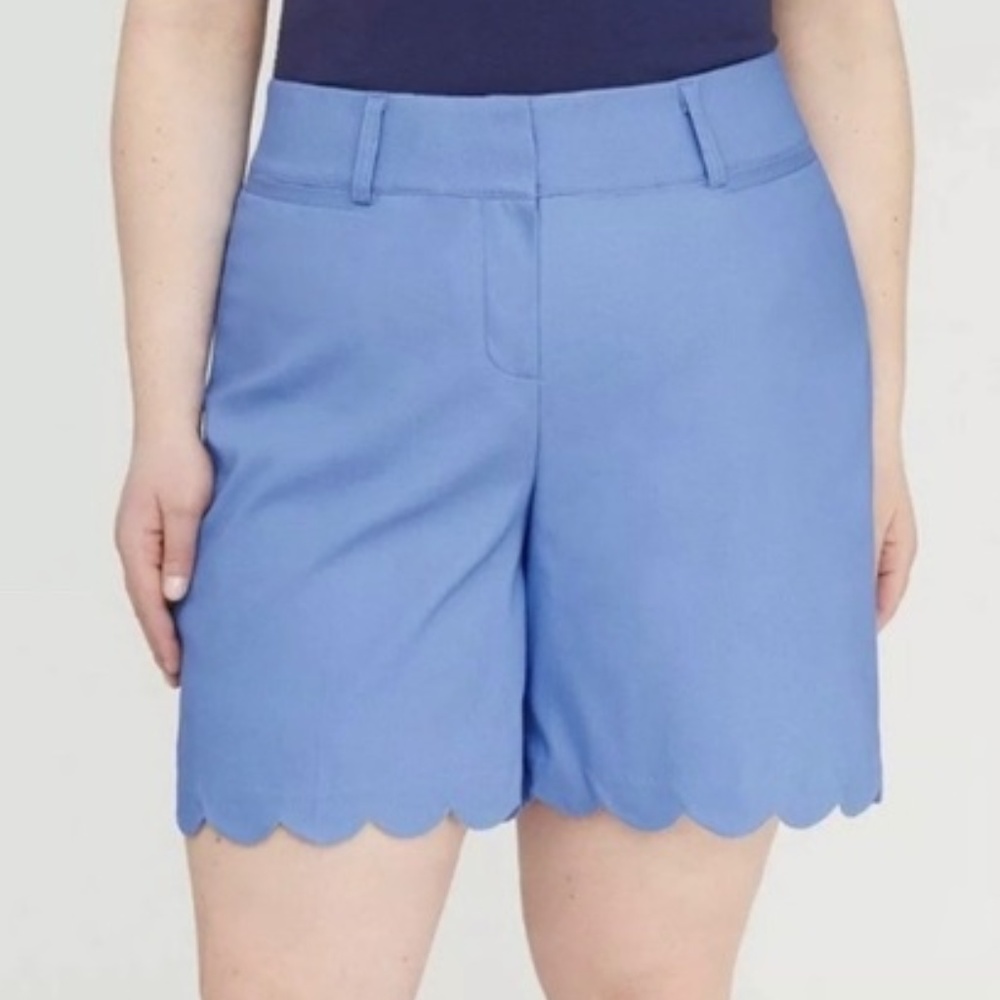 Shorts 28 Lane Bryant The Allie Blue Plus 5X - Picture 3 of 3